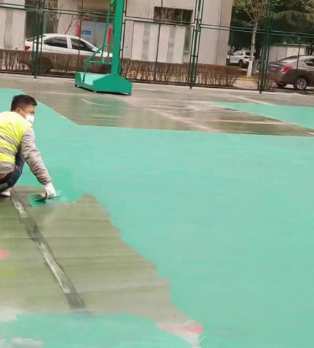 随州球场地面翻新